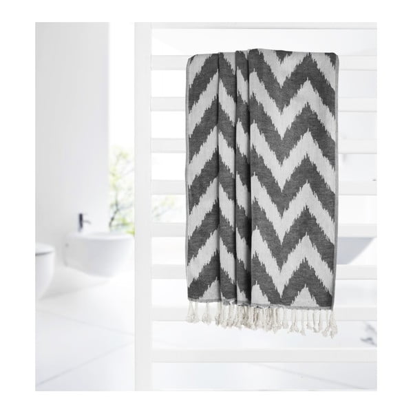 Melns pludmales dvielis Kate Louise Laila, 165 x 100 cm-image-3