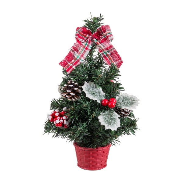 Mākslīgā Ziemassvētku eglīte augstums 30 cm Holly – Casa Selección