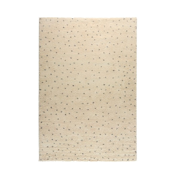 Krēmkrāsas un pelēks paklājs Bonami Selection Dottie, 140 x 200 cm