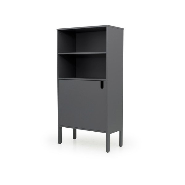 Pelēks skapis Tenzo Uno, platums 76 cm-image-2