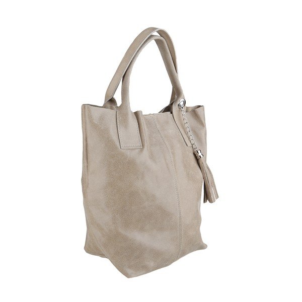 Bēša ādas somiņa Moe Chicca Borse Tote-image-1