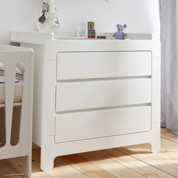 Balta kumode Pinio Moon, 93 x 100 cm-image-2