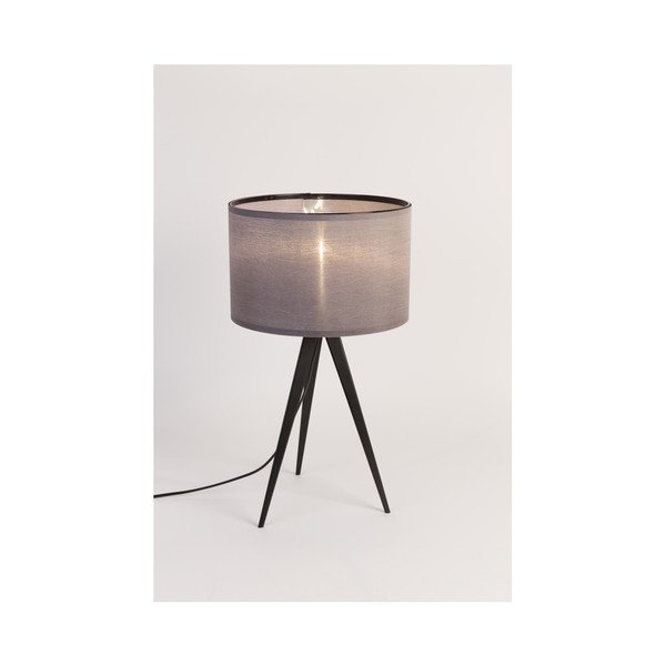 Melna/pelēku galda lampa Zuiver Tripod, ø 28 cm-image-2