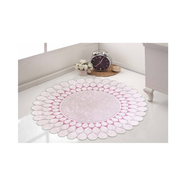 Paklājs Vitaus Zinno Pembe, ⌀ 80 cm-image-1