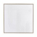 Ar rokām apgleznota glezna ar rāmi/uz audekla 83x83 cm Texture – Bizzotto