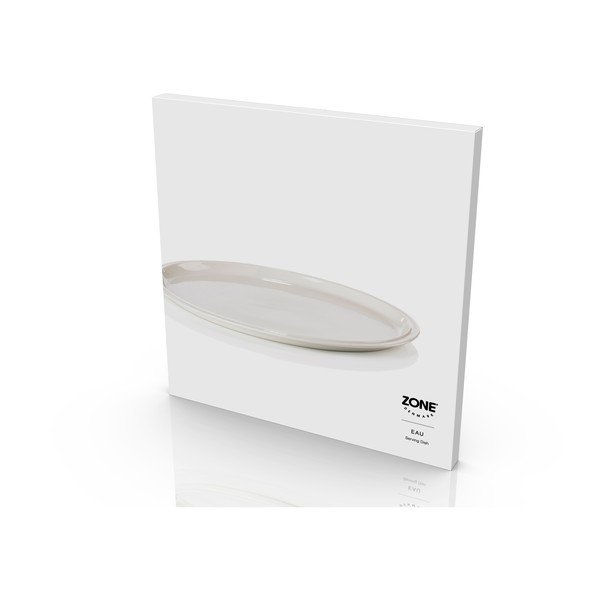 Servēšanas porcelāna paplāte ø 32 cm Eau – Zone-image-4