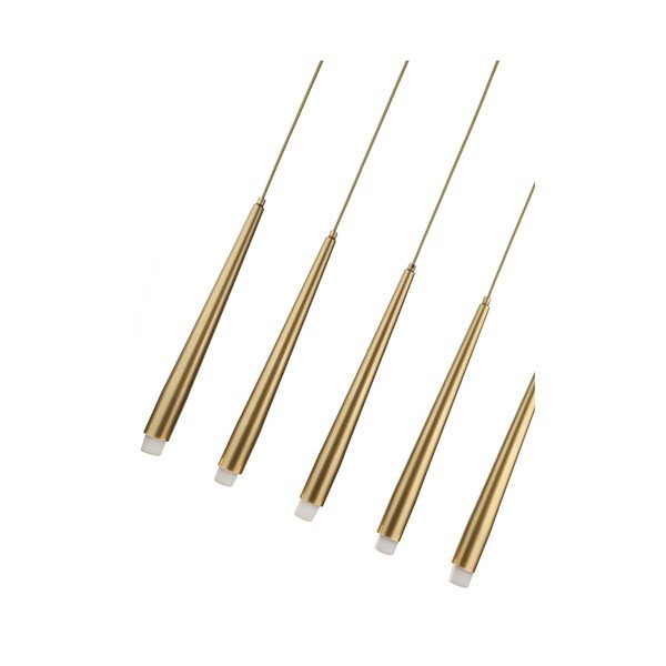 Zelta krāsas piekaramā lampa Agusta – Squid Lighting-image-2