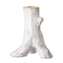 Balts keramikas svečturis Bloomingville Stump