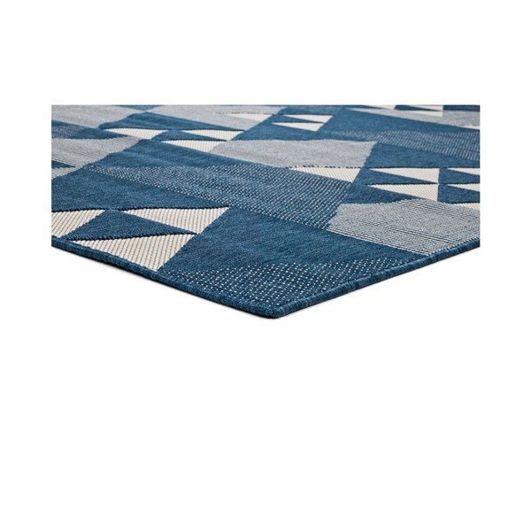 Zils āra paklājs Universal Clhoe Triangles, 80 x 150 cm-image-1