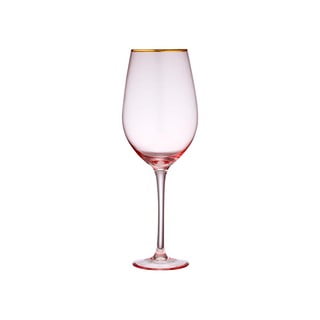 Rozā vīna glāze Ladelle Chloe, 600 ml