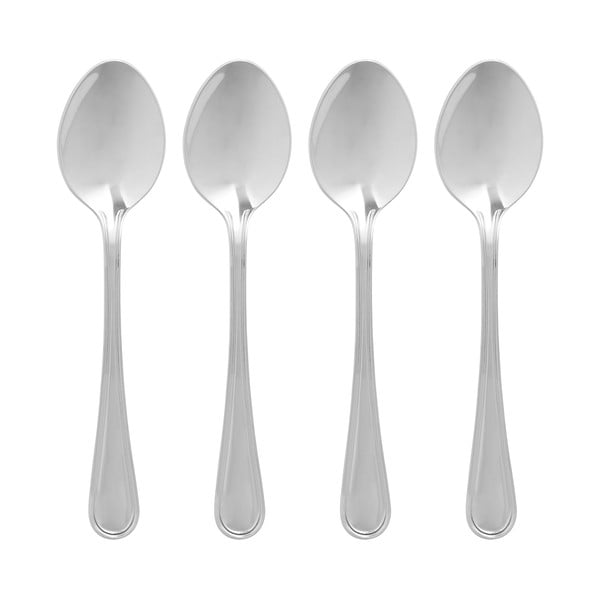 Sudraba krāsas nerūsējošā tērauda galda piederumi (4 gab.) Classic – Premier Housewares