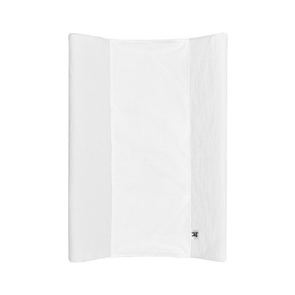 Balts lina gultasveļas ūdensnecaurlaidīgs bērnu pārtinamais paklājiņš BELLAMY Snow White, 50 x 70 cm-image-1