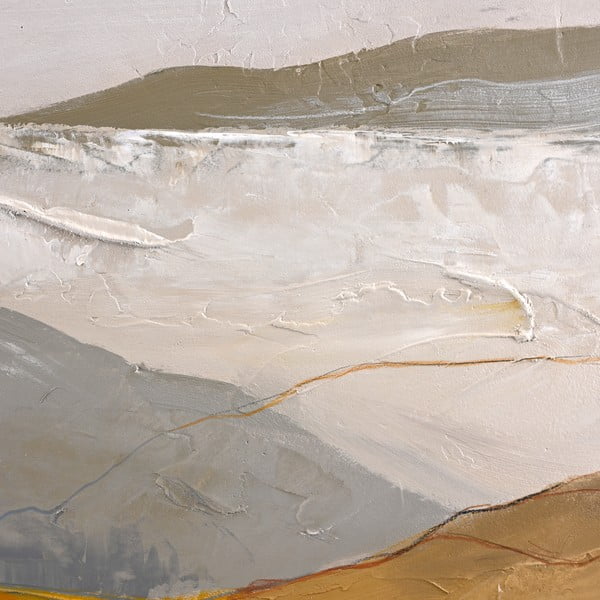 Glezna, roku darbs 90x120 cm Yellow Field – Malerifabrikken-image-2
