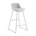Balts bāra krēsls (sēdekļa augstums 76 cm) Tina – Actona