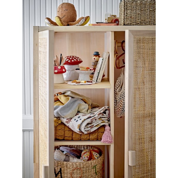 Balta/rozā bērnu sega 130x160 cm Kristine – Bloomingville Mini-image-4