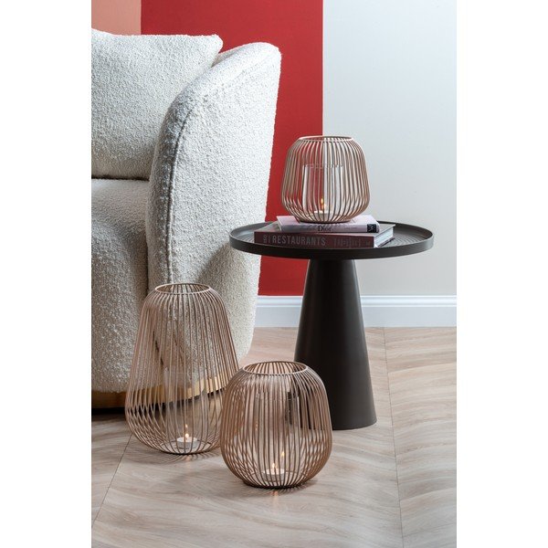 Gaiši brūna laterna PT LIVING Lantern, augstums 15,5 cm-image-3