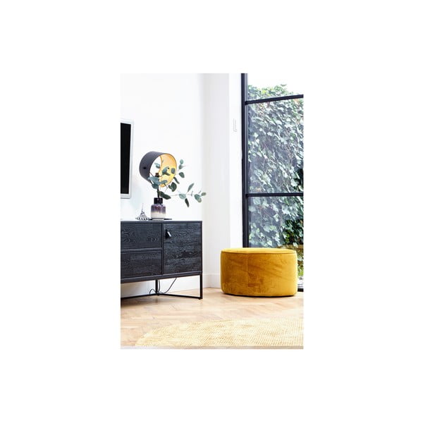 Sinepju dzeltens pufs WOOOD Sara Low-image-3