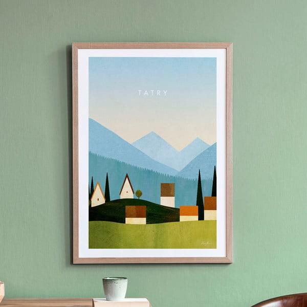 Plakāts 50x70 cm Tatry – Travelposter-image-1