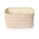 Gaiši rozā tekstila bērnu rotaļlietu grozs 30x20x20 cm Swan Rose – Lorena Canals