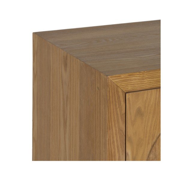 Dabīga toņa egles masīvkoka skapītis 80x80 cm Archo – Ixia-image-4