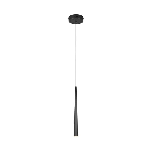 Melna LED piekaramā lampa ø 14 cm Cala – Trio Select