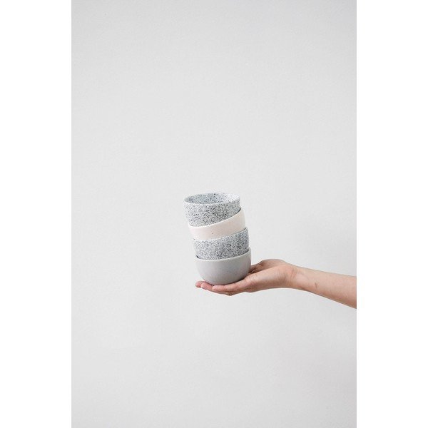Balta un melna keramikas krūze ÅOOMI Mess, 200 ml-image-1