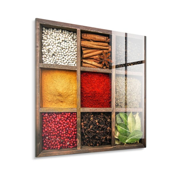 Stikla glezna 30x30 cm Spices Box – Styler-image-4