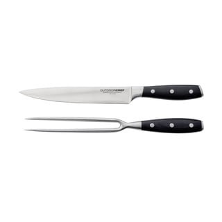 2 daļīgs griešanas komplekts grilam Outdoorchef