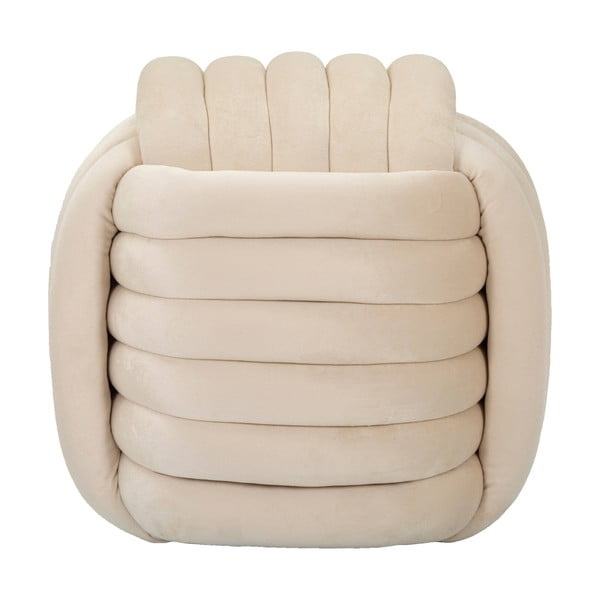 Krēmkrāsas samta pufs Softy – Mauro Ferretti-image-2