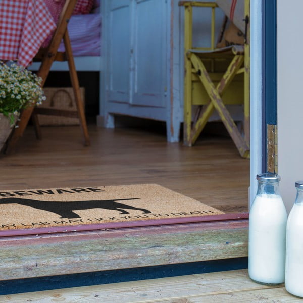 Kokosšķiedras kājslauķis 40x60 cm Labrador – Artsy Doormats-image-4