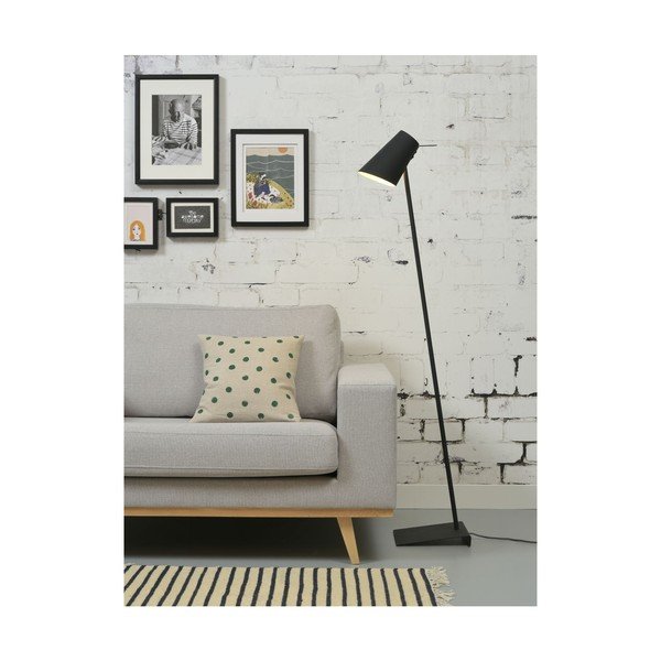 Melna stāvlampa ar metāla abažūru (augstums 140 cm) Cardiff – it's about RoMi-image-2