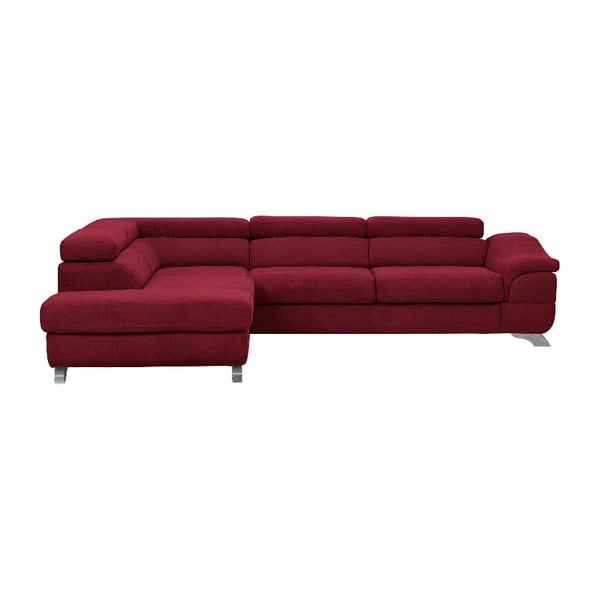 Sarkanais Windsor & Co Dīvāni Gamma dīvāns, kreisais stūris