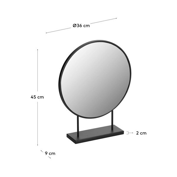Kosmētikas spogulis 36x45 cm Libia – Kave Home-image-4
