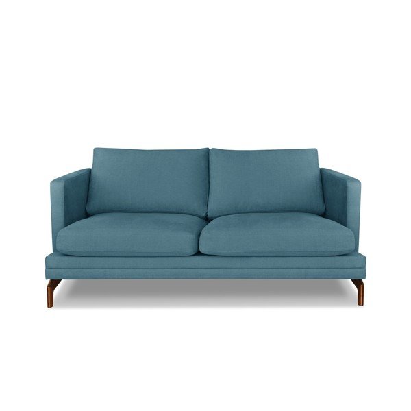 Turkīza krāsas divvietīgs dīvāns Windsor & Co. Dīvāni Jupiter