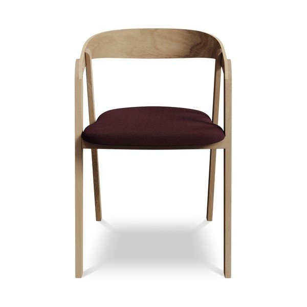 Bordo masīvkoka ēdamistabas krēsls Erika – Makamii-image-1