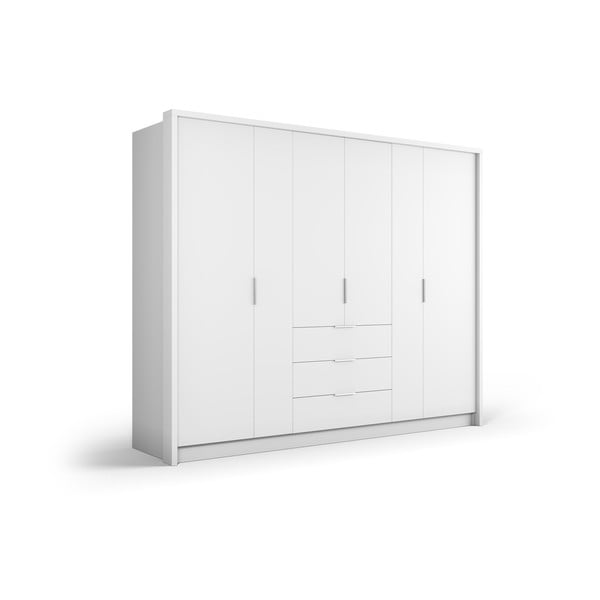 Balts skapis 255x217 cm Wells – Cosmopolitan Design-image-2