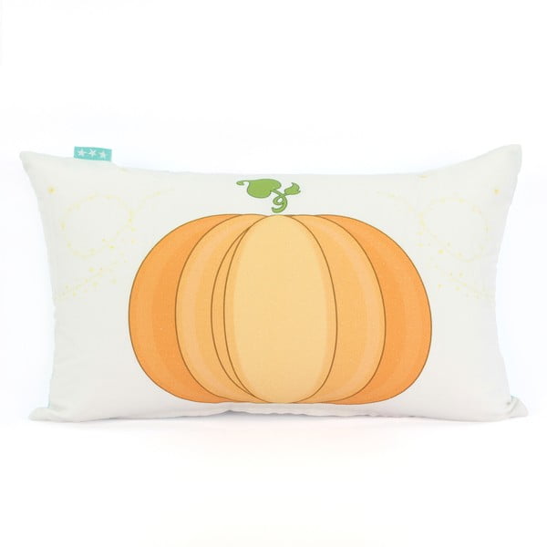 Abpusēja kokvilnas spilvendrāna Mr. Fox Pumpkin, 50 x 30 cm-image-1
