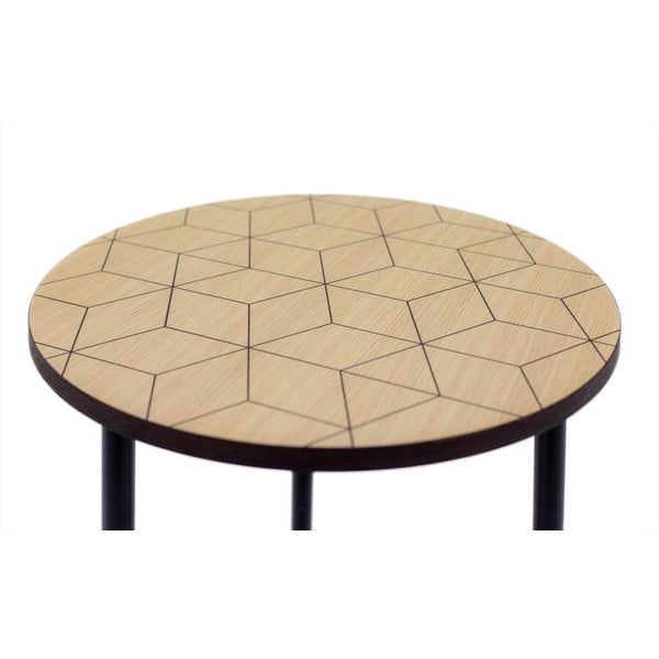 Apaļš kafijas galdiņš Woodman Arty Triangle 50-image-3