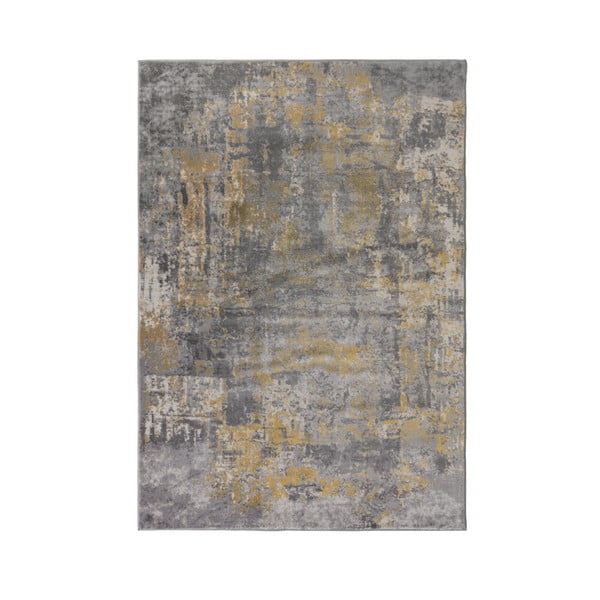 Pelēks un dzeltens paklājs Flair Rugs Wonderlust, 80 x 300 cm