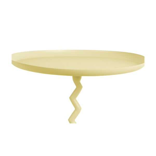 Metāla apaļš sānu galdiņš ø 40 cm Zig Zag – Leitmotiv-image-2