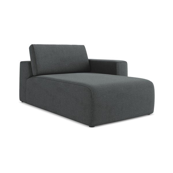Pelēka modulārā dīvāna daļa (ar labo stūri) Kalea – Makamii-image-1
