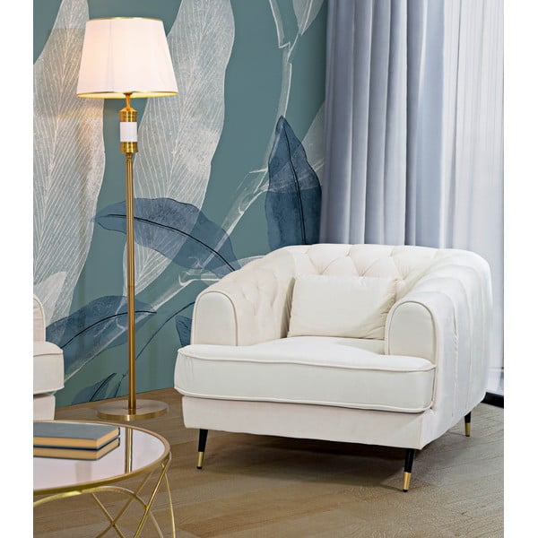 Krēmkrāsas atpūtas krēsls Praga – Mauro Ferretti-image-1