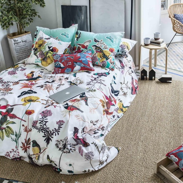 Kokvilnas segas pārvalks Happy Friday Basic Birds of Paradise, 140 x 200 cm-image-4