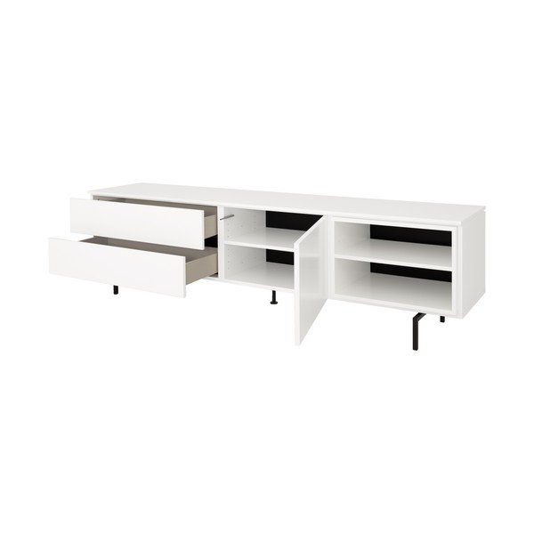 Balta zema kumode 210x57 cm Plain – Tenzo-image-3