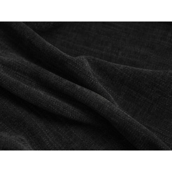 Melna modulārā dīvāna daļa (ar kreiso stūri) Martina – Micadoni Home-image-1