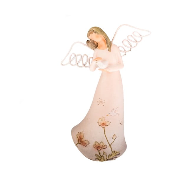 Dekoratīva figūriņa Dakls Angel with dove, augstums 21 cm