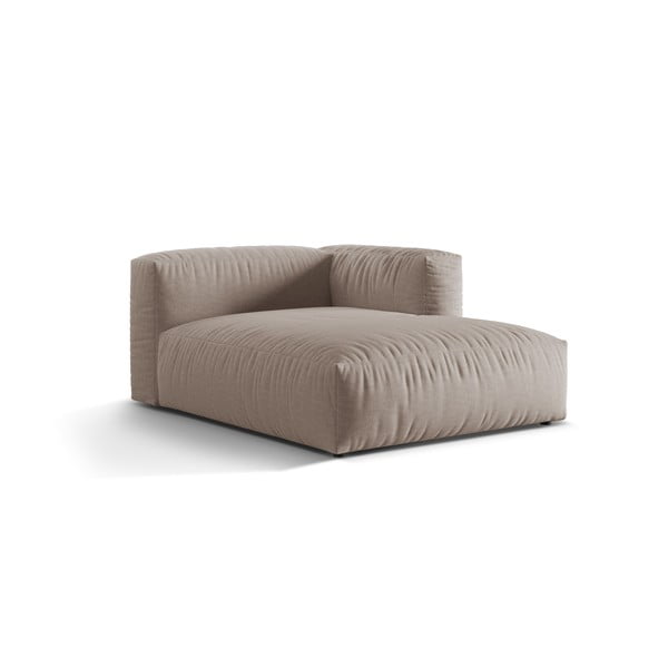 Bēša modulārā dīvāna daļa (ar labo stūri) Martina – Micadoni Home-image-1