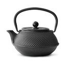 Melna čuguna tējkanna ar sietiņu lapu tējai Bredemeijer Jang, 800 ml