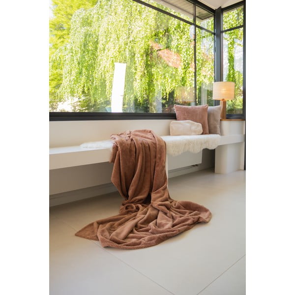 Mikroplīša dekoratīvais spilvens 45x45 cm Pippa – Tiseco Home Studio-image-3