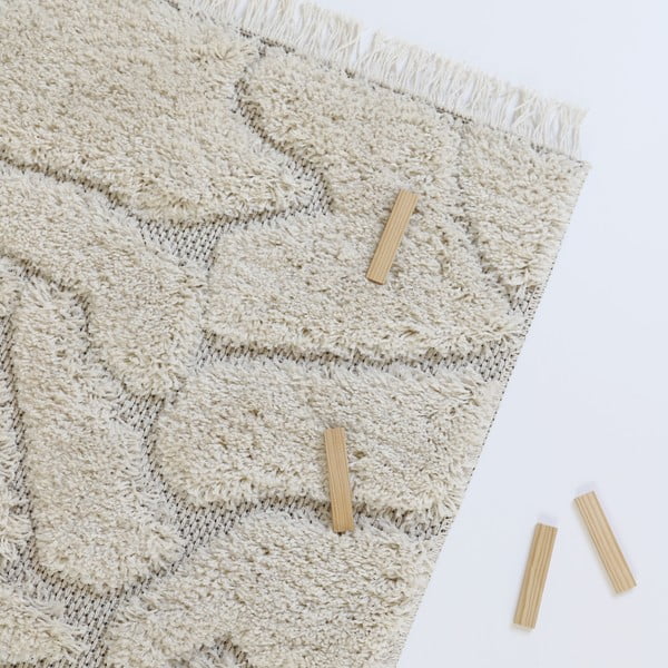 Krēmkrāsas paklājs 114x170 cm Uyuni M – Nattiot-image-1